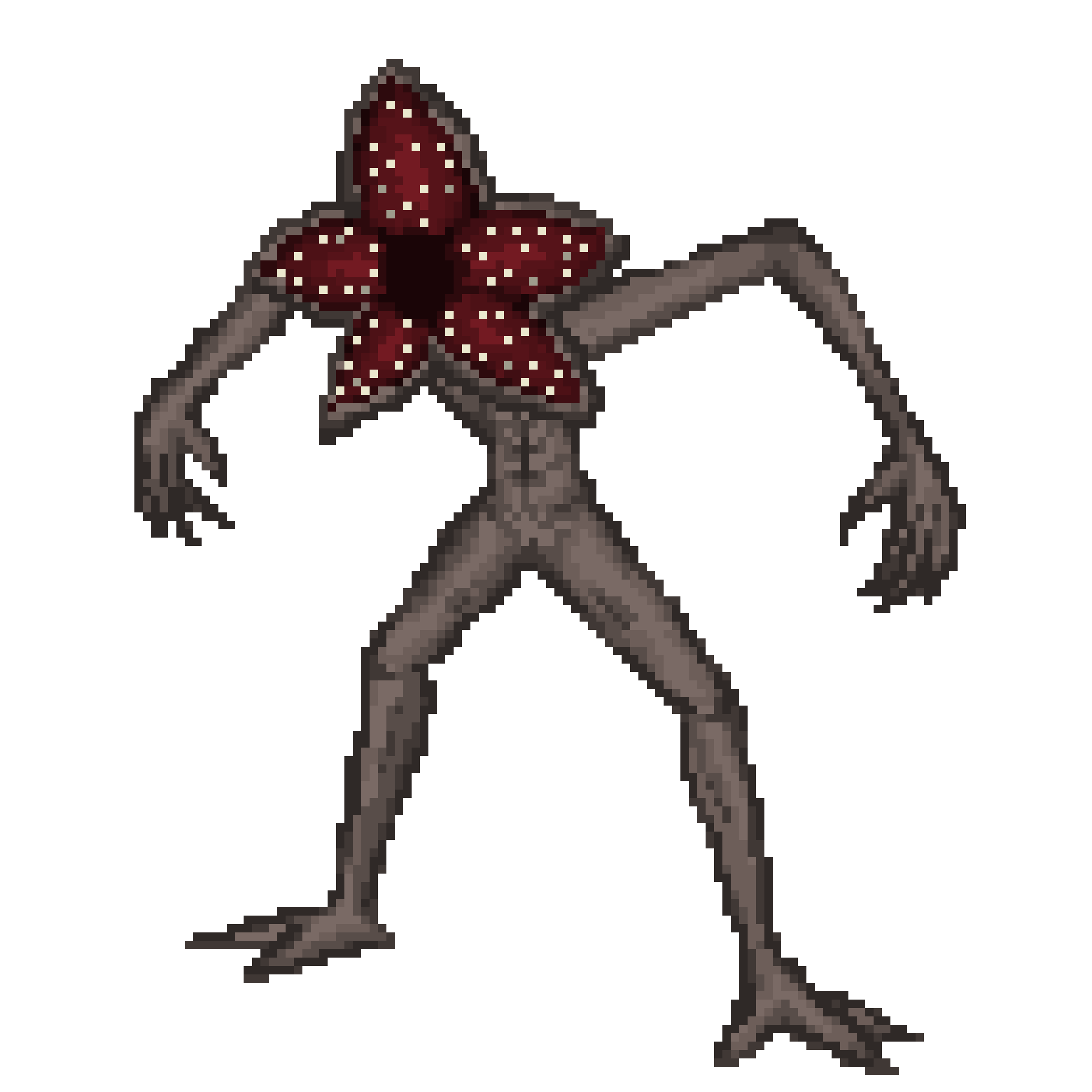 Demogorgon Pixel Art