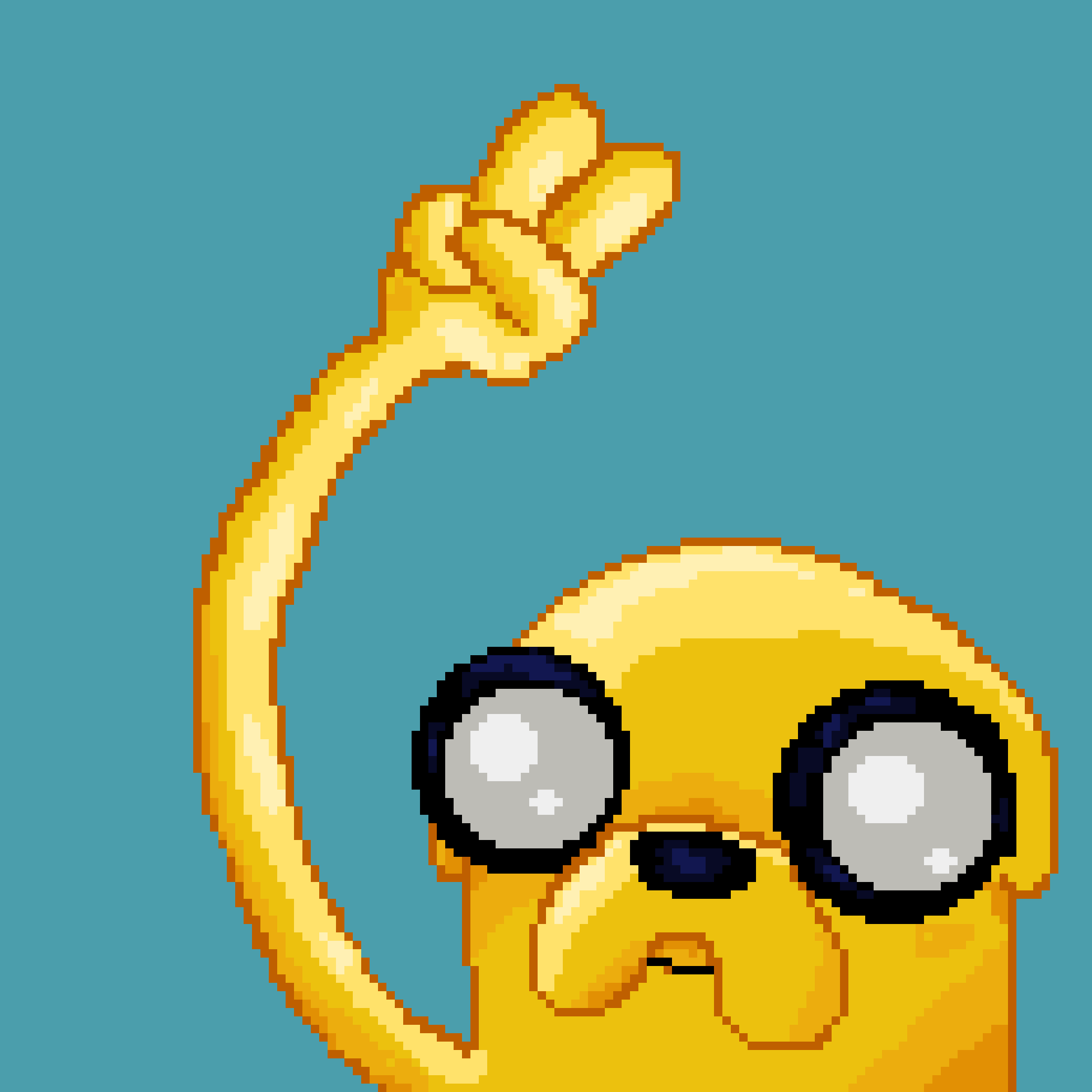 Jake el Perro Pixel Art